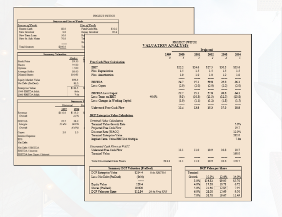 Company Valuation Sample